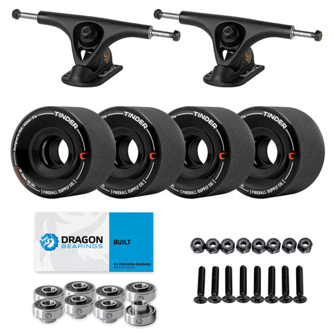 Fireball Paris V2 Bundle (Paris 150mm / Black 65mm / BUILT / Phillips 1.0" Black)