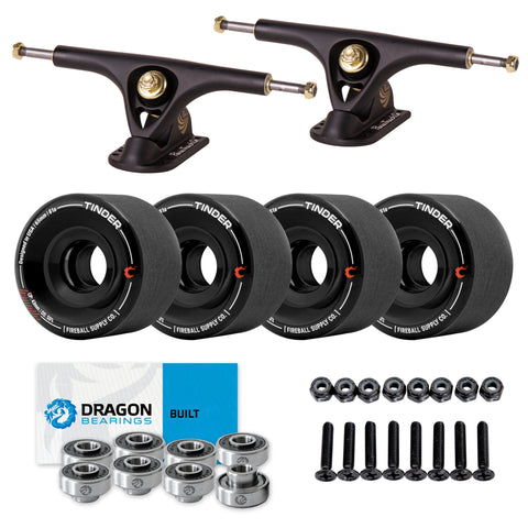 Fireball Paris V2 Bundle (Paris 180mm / Black 65mm / BUILT / Phillips 1.0" Black)