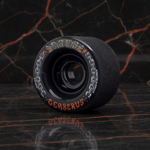Fireball Cerberus Wheels, Black, 76mm/87a