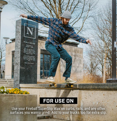 SuperSlip Skateboard Curb Wax