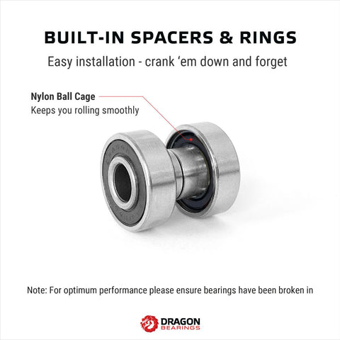 Dragon CERAMIC Bearing, Single Bearing