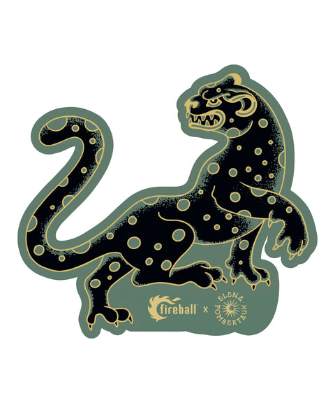 Fireball Elena FX Panther Sticker - 1 Sticker