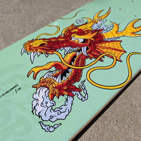 Limited Edition Lei Melendres Artist Series Skateboard