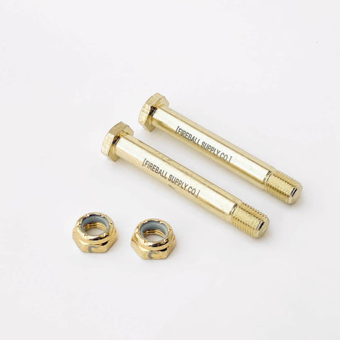 Fireball Dragon 2x Kingpin & Nut Pack, Gold