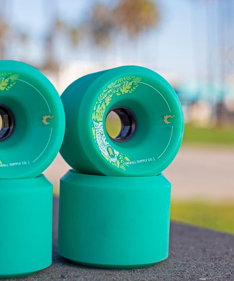 Fireball BEAST Longboard Wheels, 76mm, Aquamarine