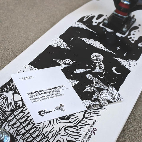 Limited Edition Eli Klemmeck Artist Series Skateboard