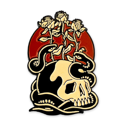 Fireball Illwookie "Desert Skull" Limited Edition Enamel Pin