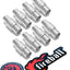 Fireball Dragon Spacers, Silver, 6mm