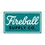 Fireball Vintage Banner Sticker - UV Print