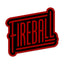 Fireball Deco Sticker - UV Print