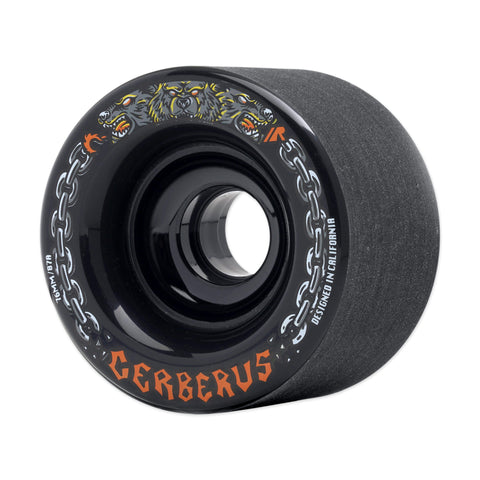 Fireball Cerberus Wheels, Black, 76mm/87a
