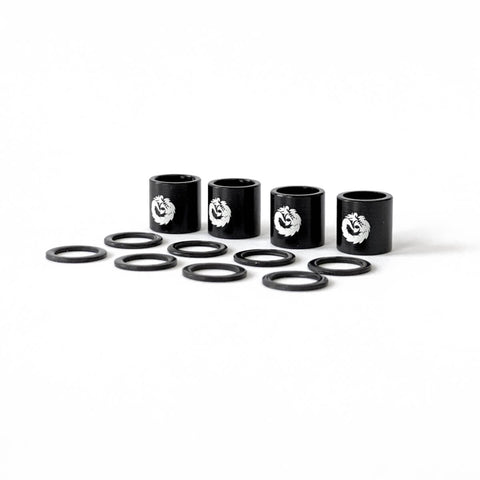 Fireball Dragon Spacers and Speed Rings, Black