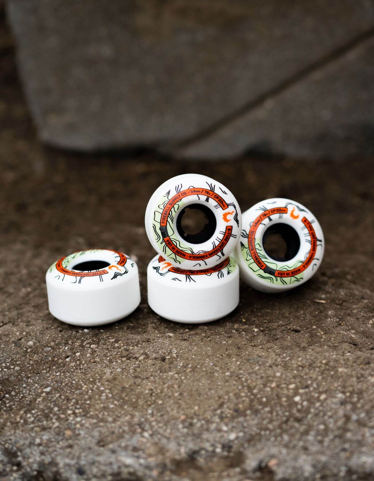 Fireball Terra 54mm 78a Wheel Set – Fireball Supply