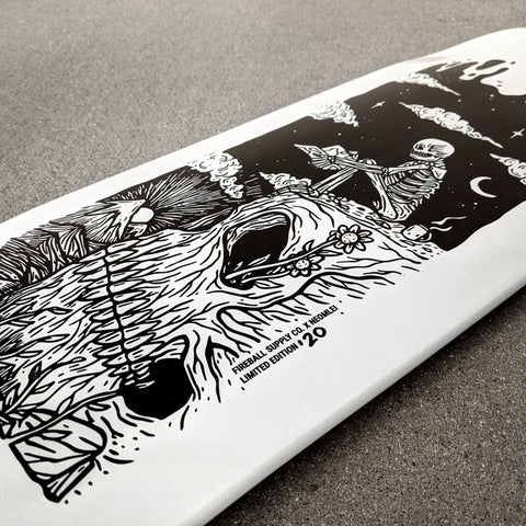 Limited Edition Eli Klemmeck Artist Series Skateboard