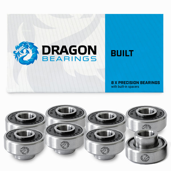 Dragon Bearings BUILT 8 Pack – Fireball Supply Dragon Bearings BUILT 8 Pack – Fireball Supply