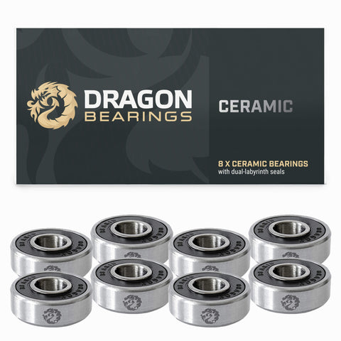 Dragon Bearings CERAMIC 8 Pack