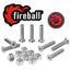 Fireball Dragon Stainless Steel Hardware Set, Silver