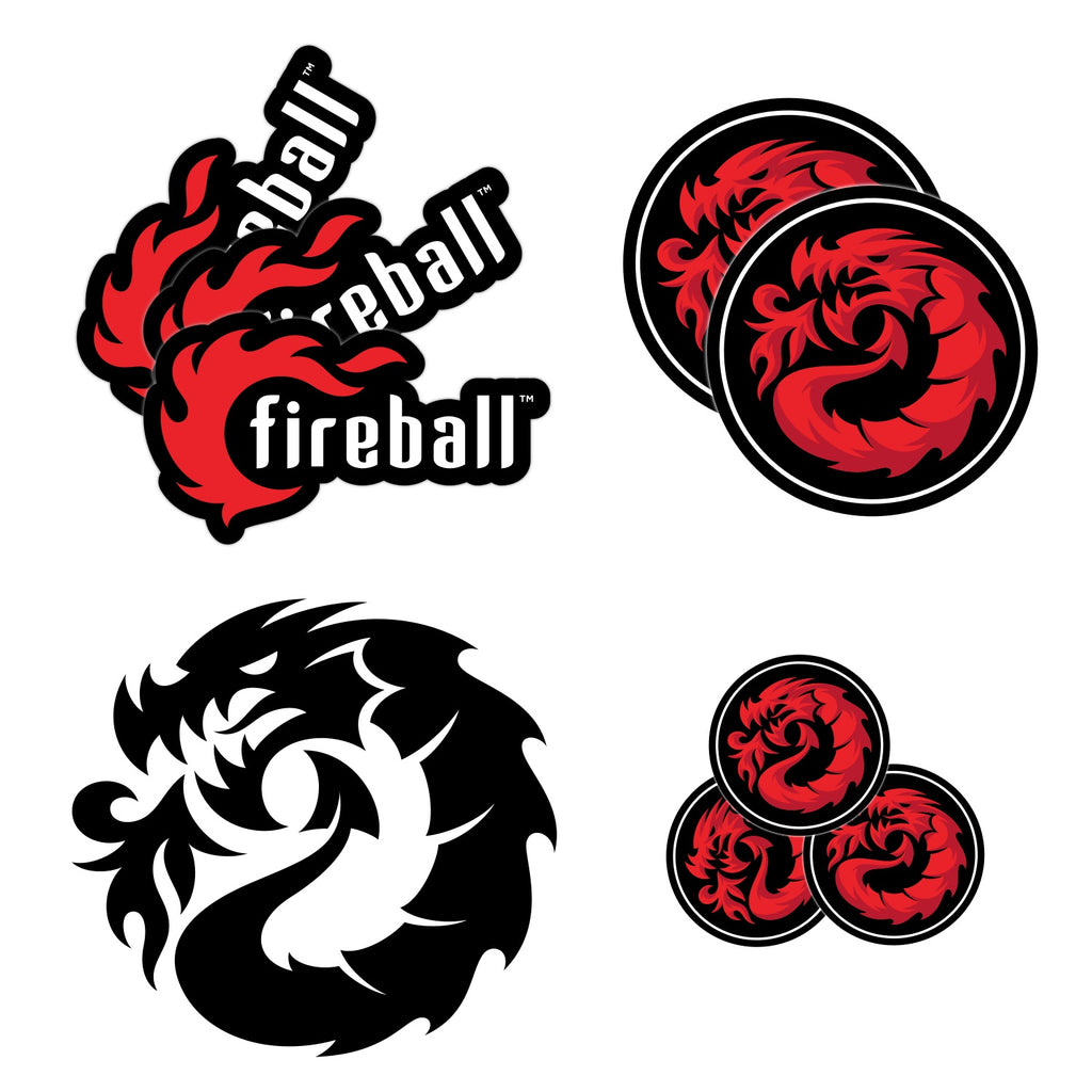 Fireball Assorted Sticker Pack – Fireball Supply